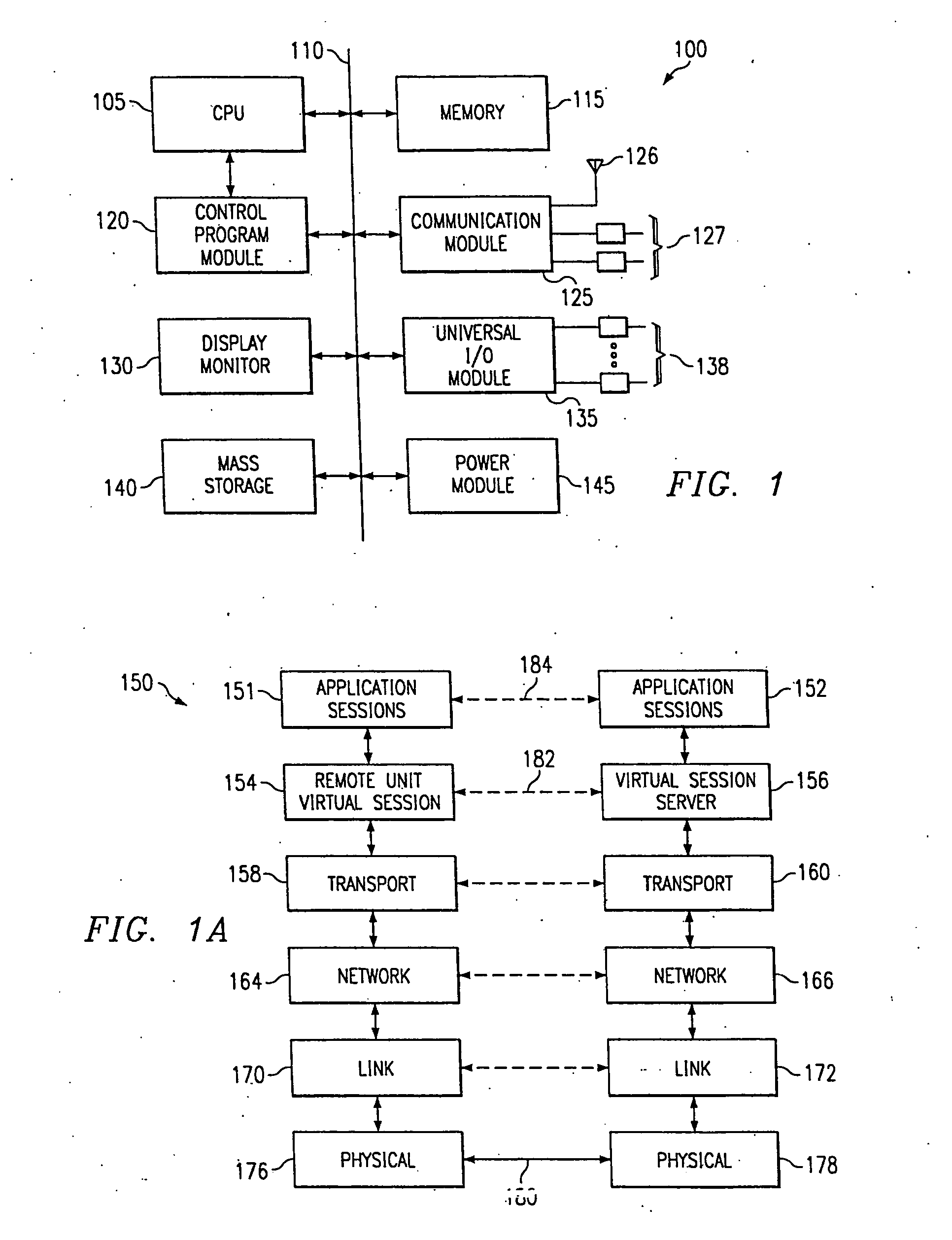 Virtual connection of a remote unit to a server