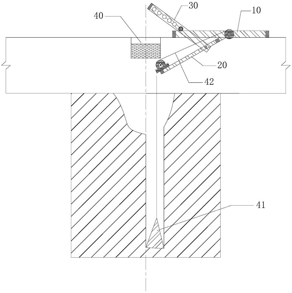 Movable drilling guiding and positioning device and drilling guiding and positioning method