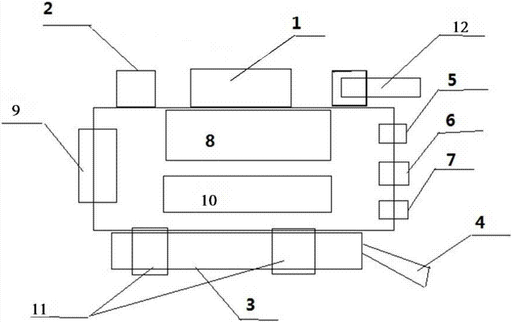 Cable tunnel robot inspection device