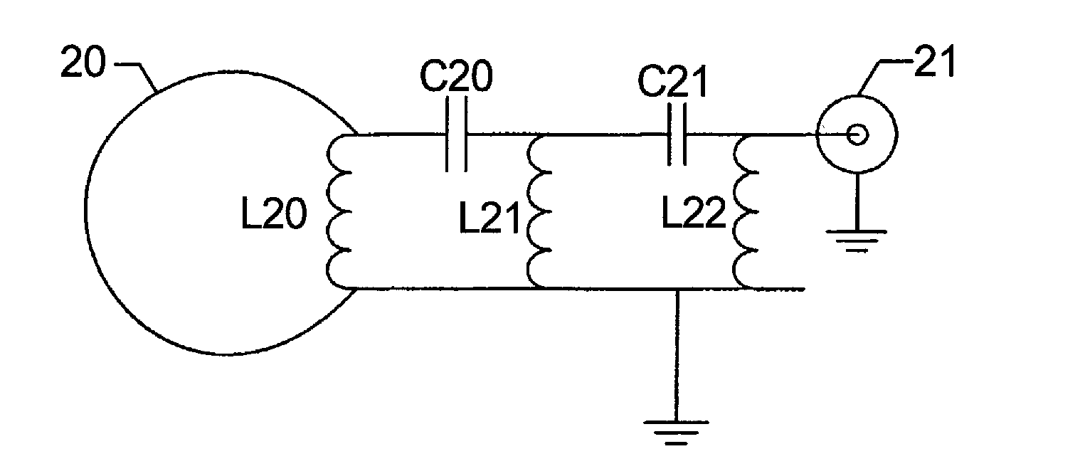 Hifu-compatible reception coil for MRI RF signals and signal receiving method