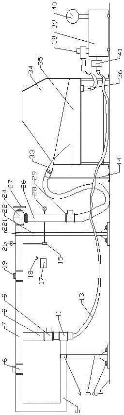 Indoor fire hydrant pressure loss automatic testing device