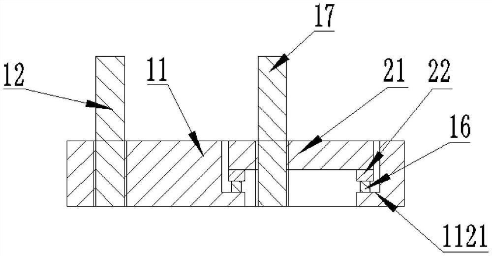 Double-color printing nozzle permutation and combination structure and printing method