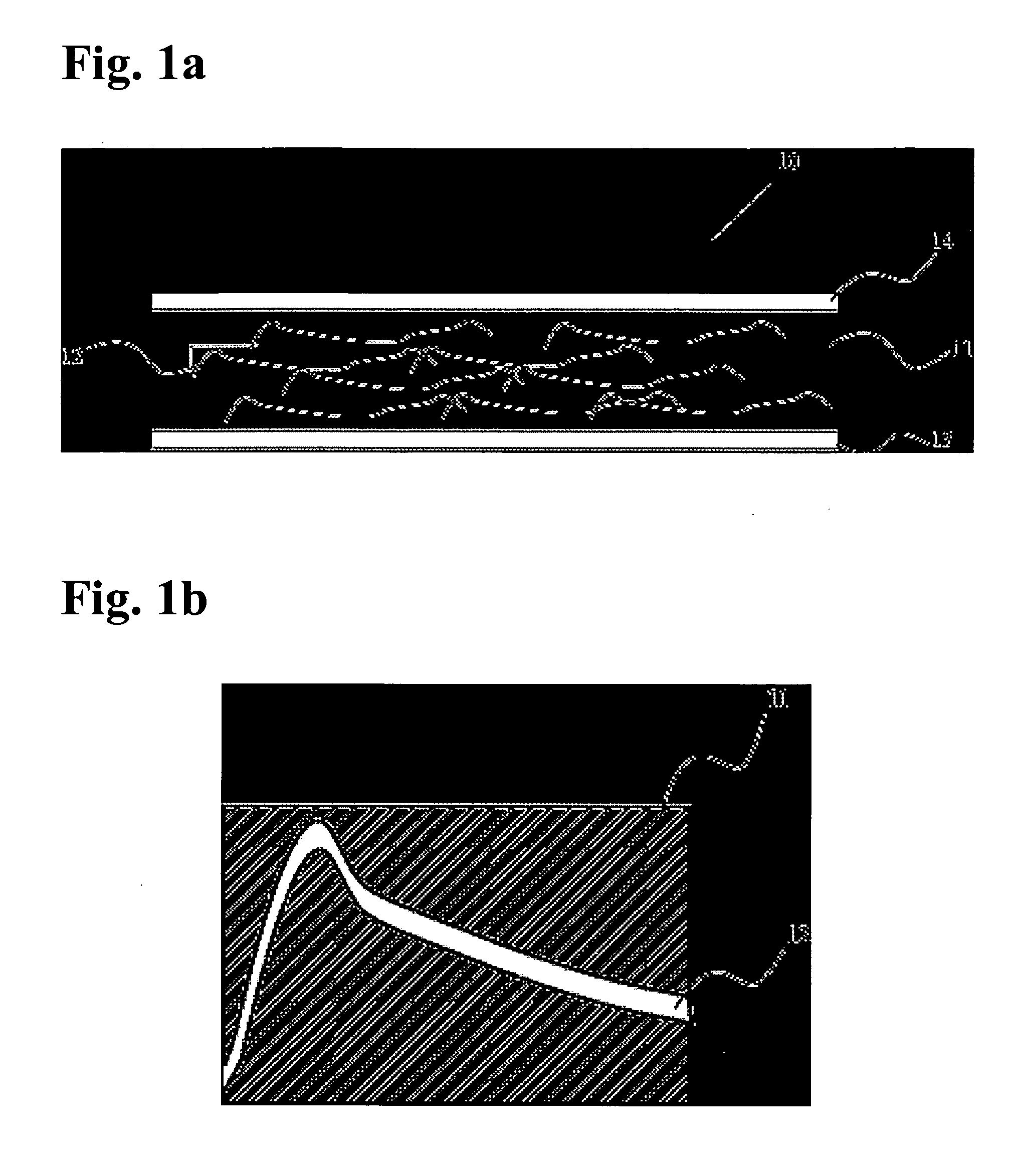 Glass fibers and mats having improved surface structures in gypsum boards