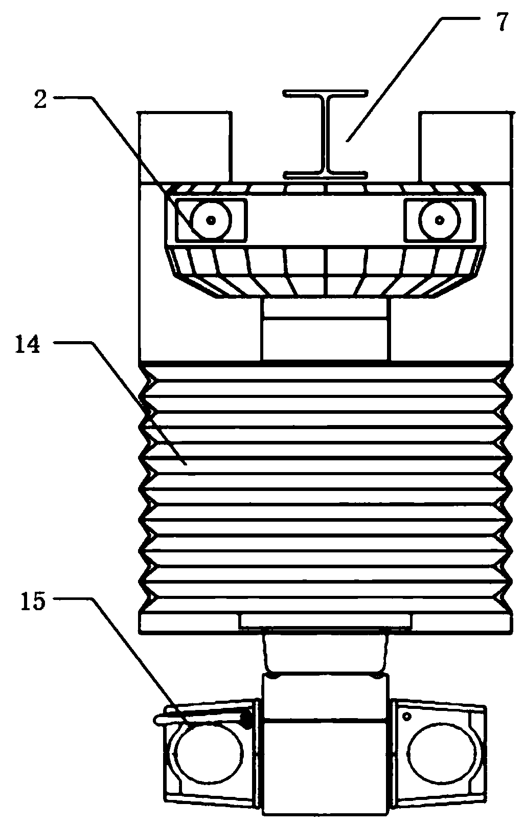 Intelligent inspection robot for power equipment