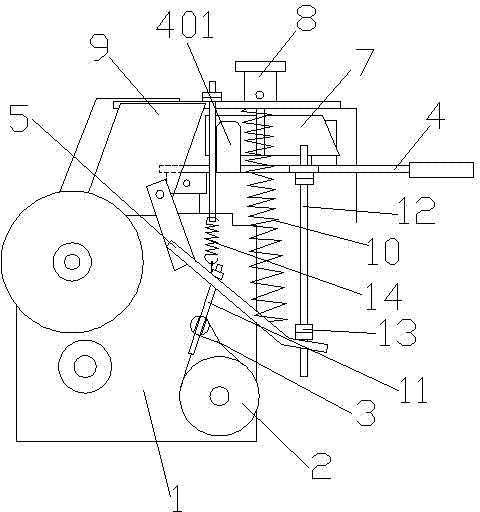 Brake mechanism of hard hose traveler