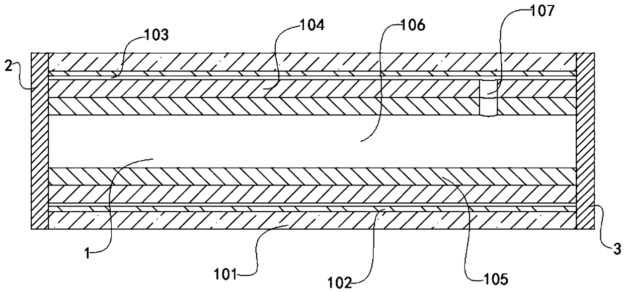 Heating type foam roller decompression device