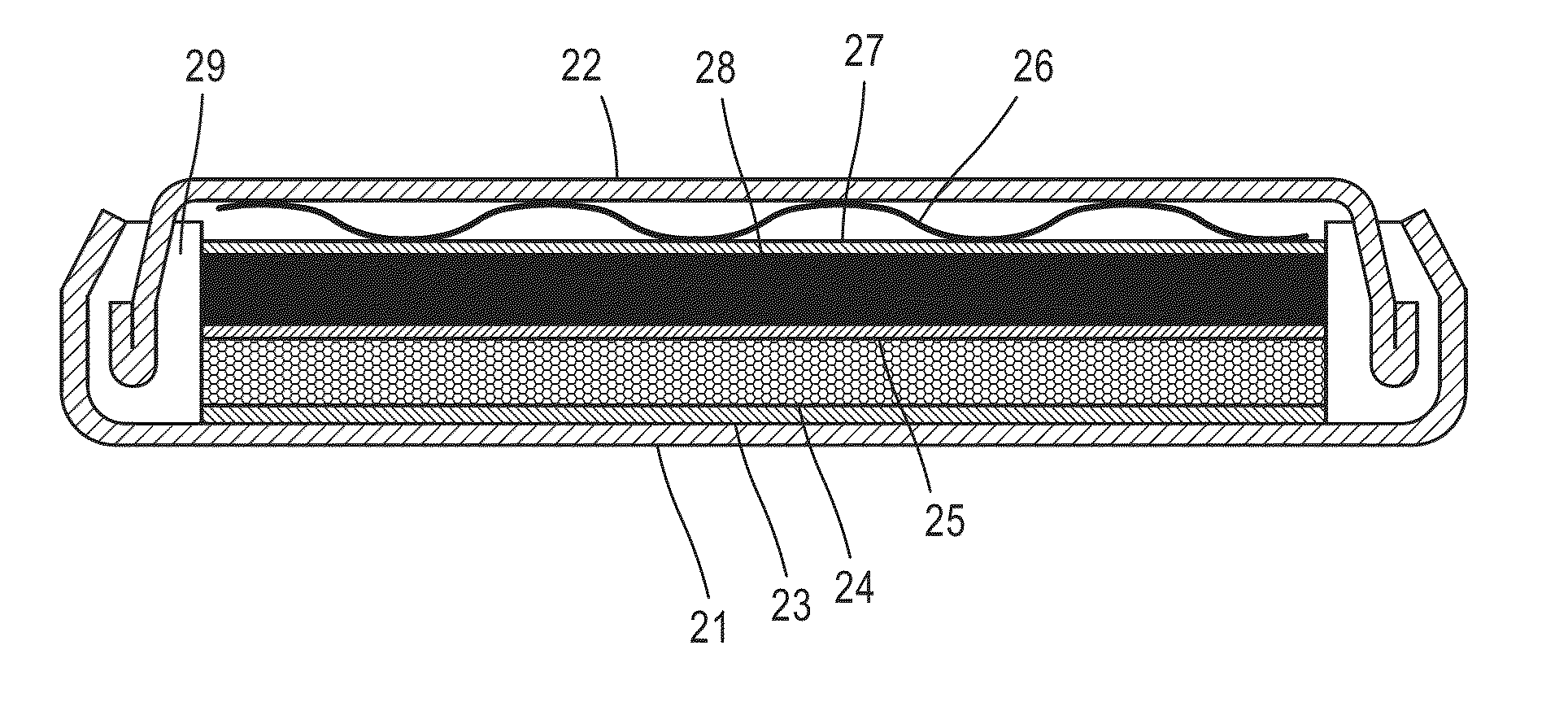 Negative electrode for lithium-ion secondary cell and method for manufacturing same