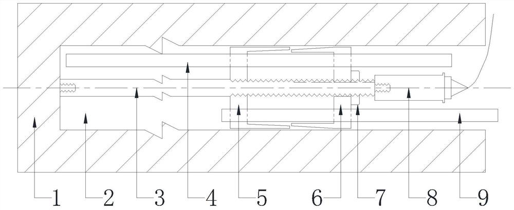 Movable installation device and installation method of microseismic sensor