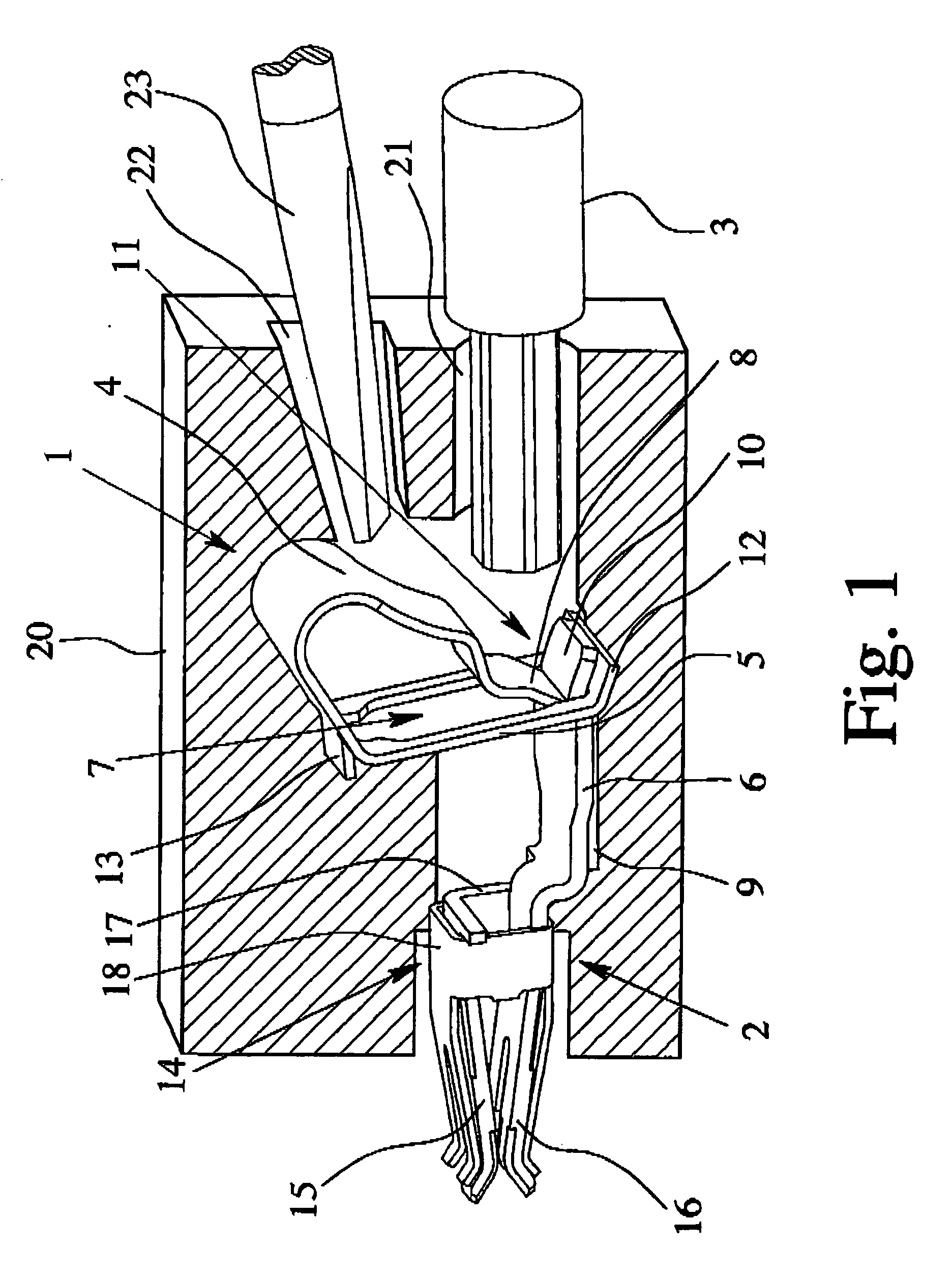 Electrical supply or connecting terminal