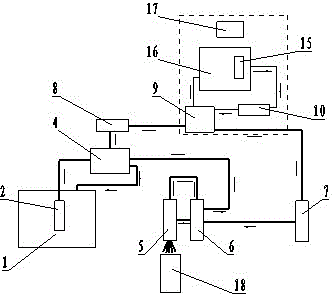 Fuel supply system of diesel engine