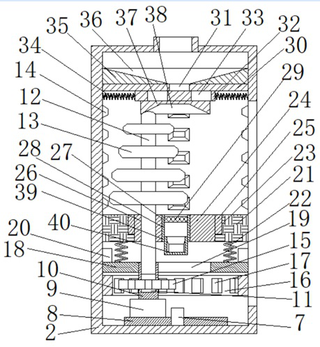 Stone breaking machine used for hydraulic engineering building