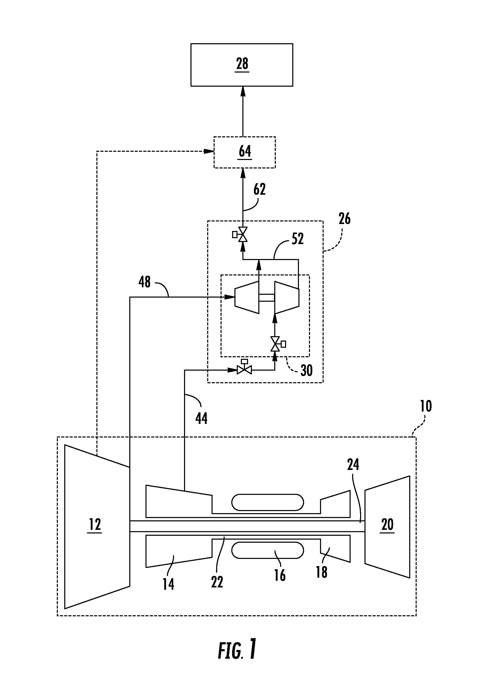 Turbine integrated bleed system and method for a gas turbine engine