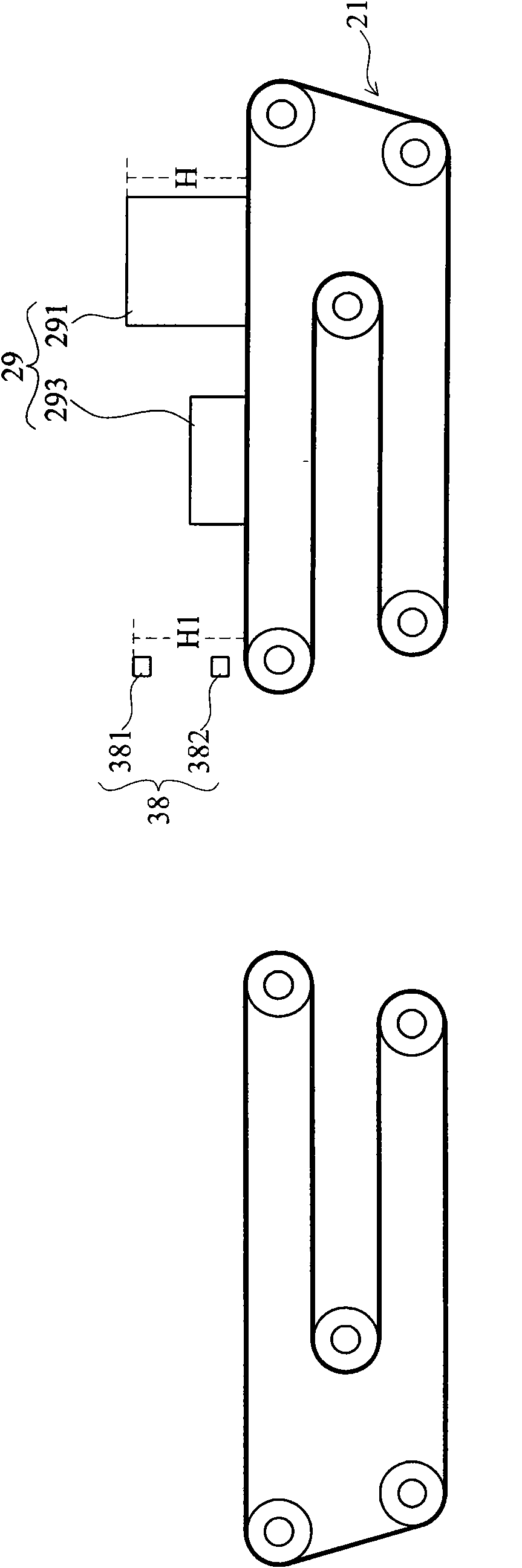 Detection screening device and detection screening method thereof