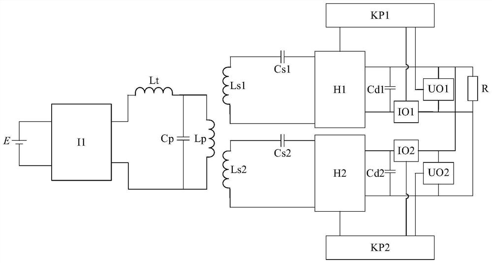 A wireless energy dynamic constant power output system and its equivalent resistance control method