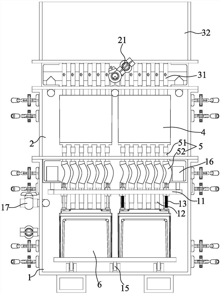 Storage battery acid adding and formation system