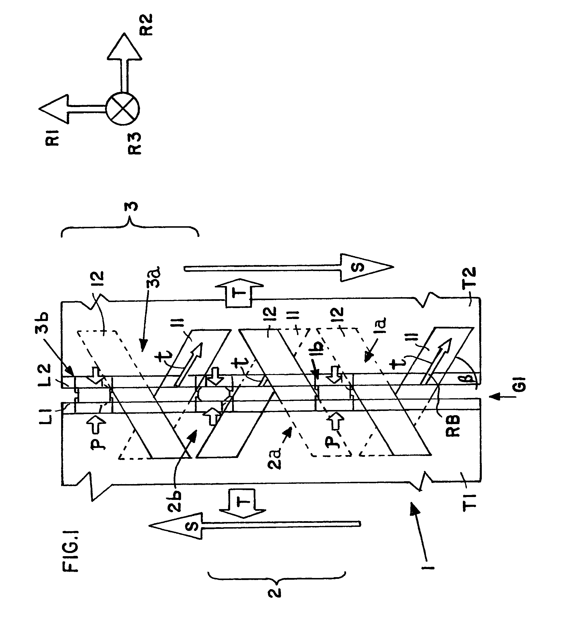 Joint for connecting components together on opposite longitudinal sides in addition to a flexible strip used for said joint