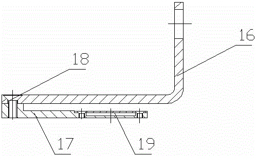 Built-in tape tracking and deviation correction device in the middle sealing bag of bag making machine