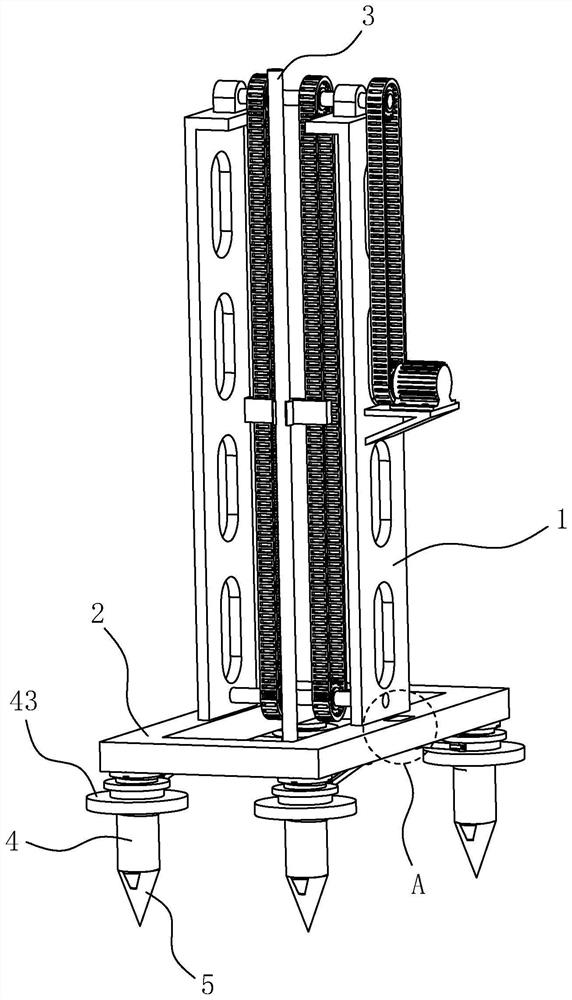 Static sounding device and static sounding method