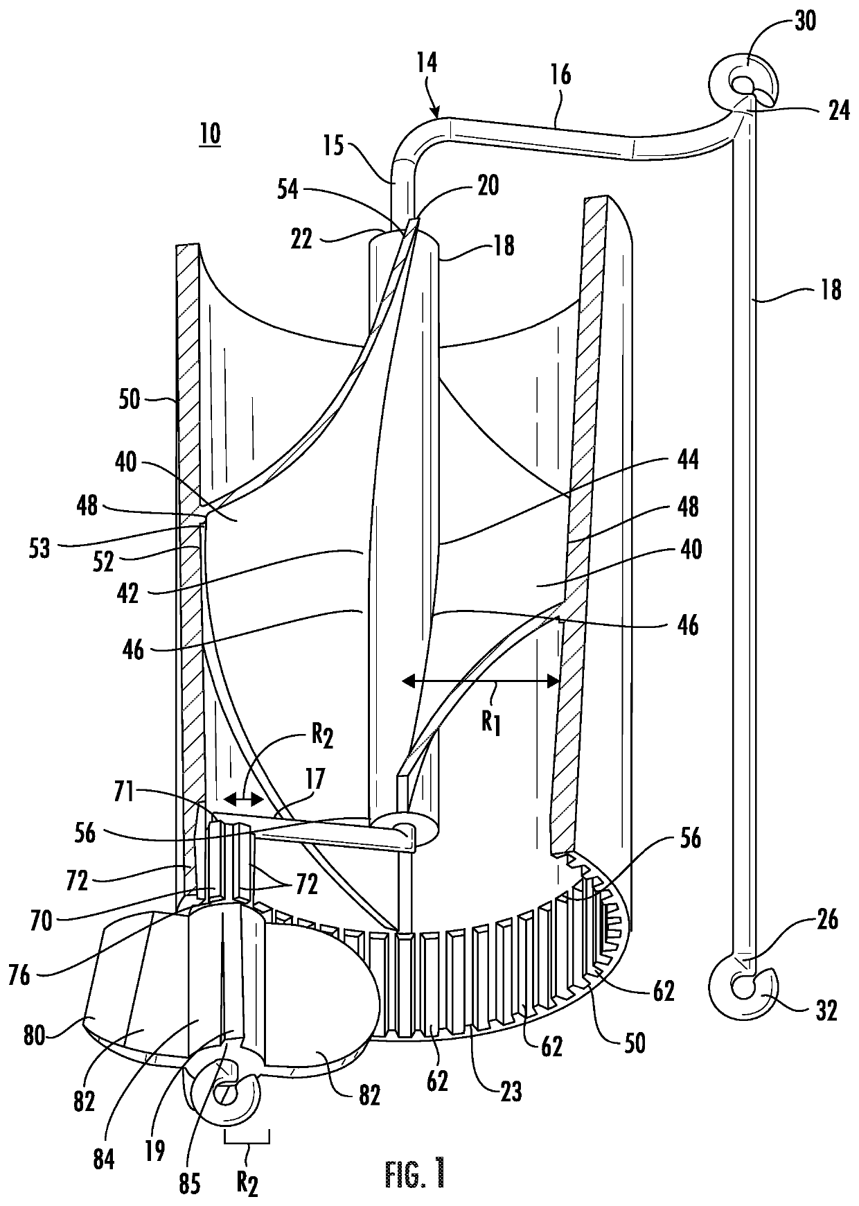 Fishing lure device with gears