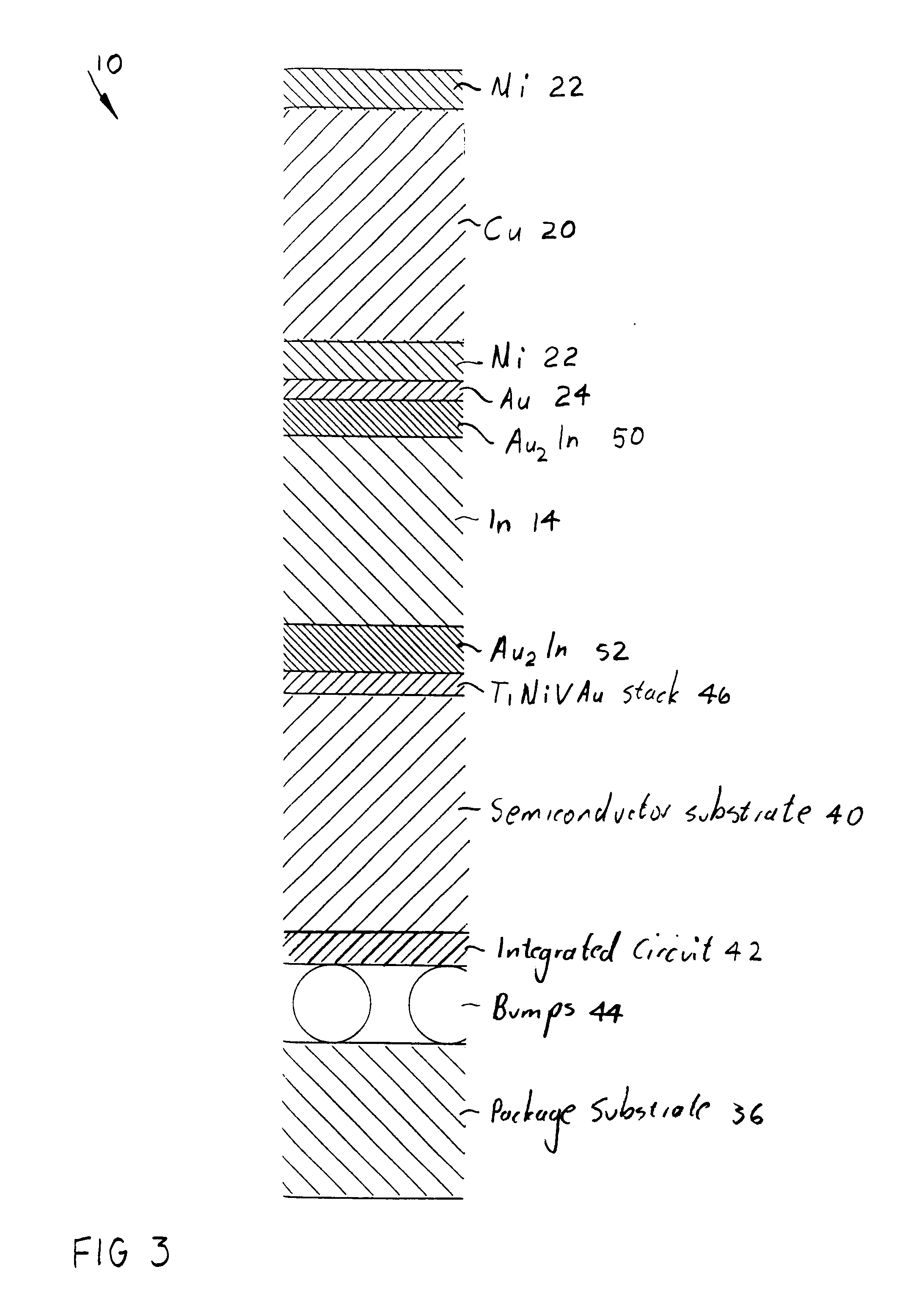 Electronic assembly having a wetting layer on a thermally conductive heat spreader