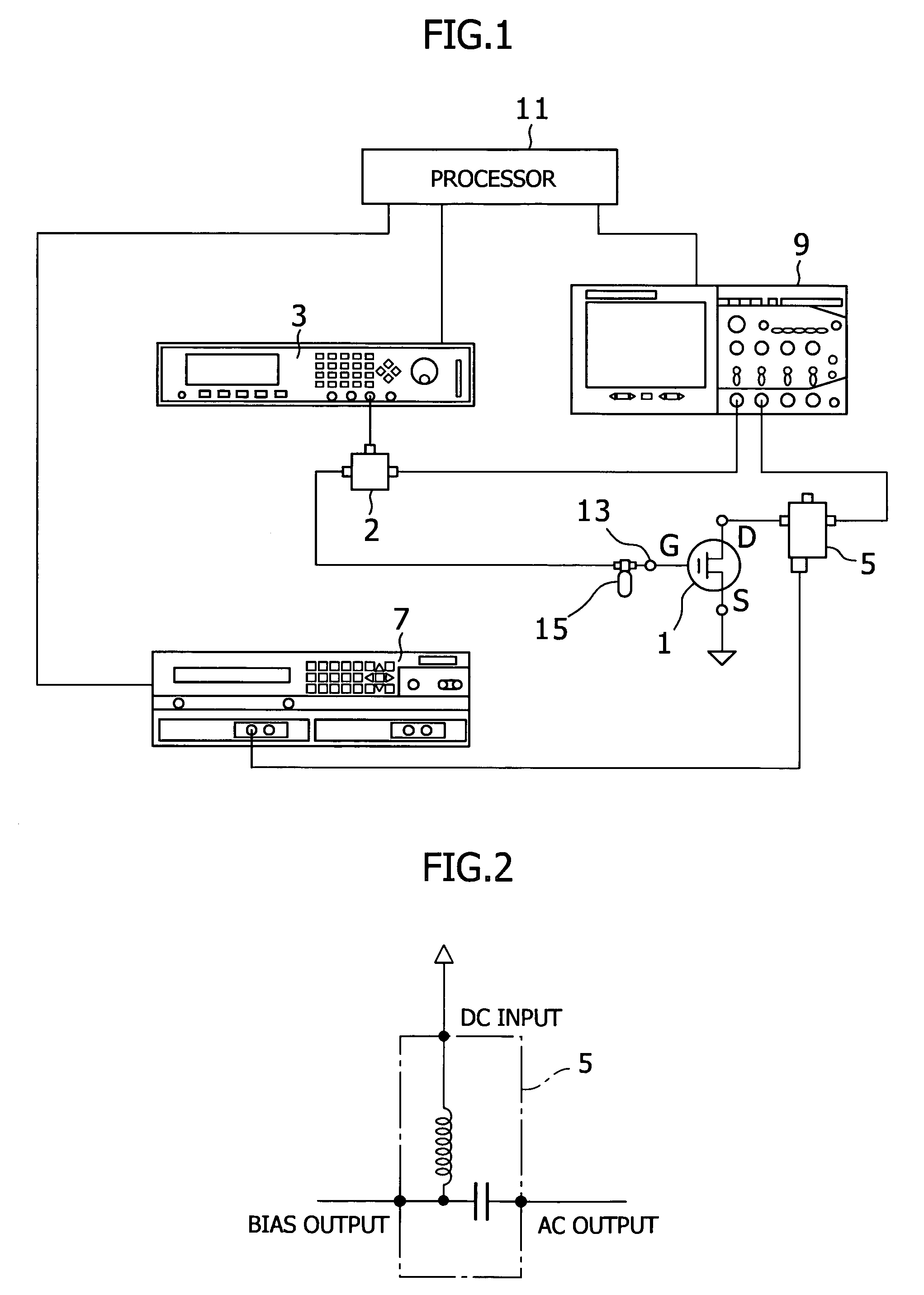 System for measuring FET characteristics