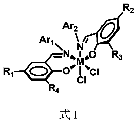 Metal miscellaneous ligand catalyst precursor, as well as preparation and application thereof