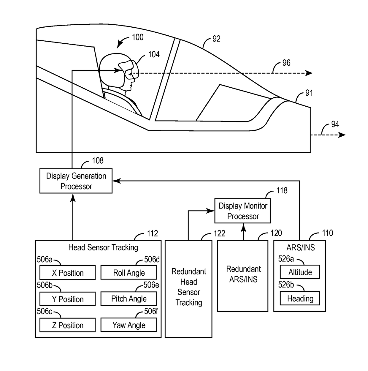 Head worn display integrity monitor system and methods