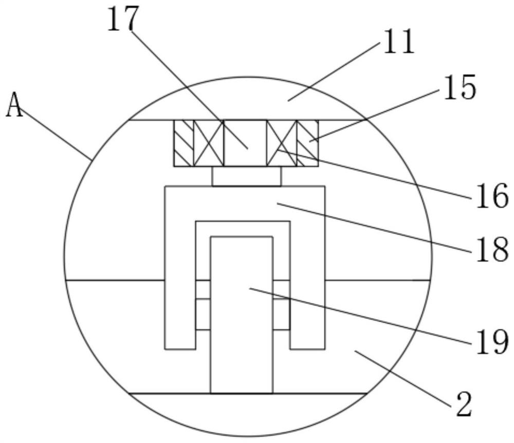 Strength detection device for wind wheel blade of fan generator set