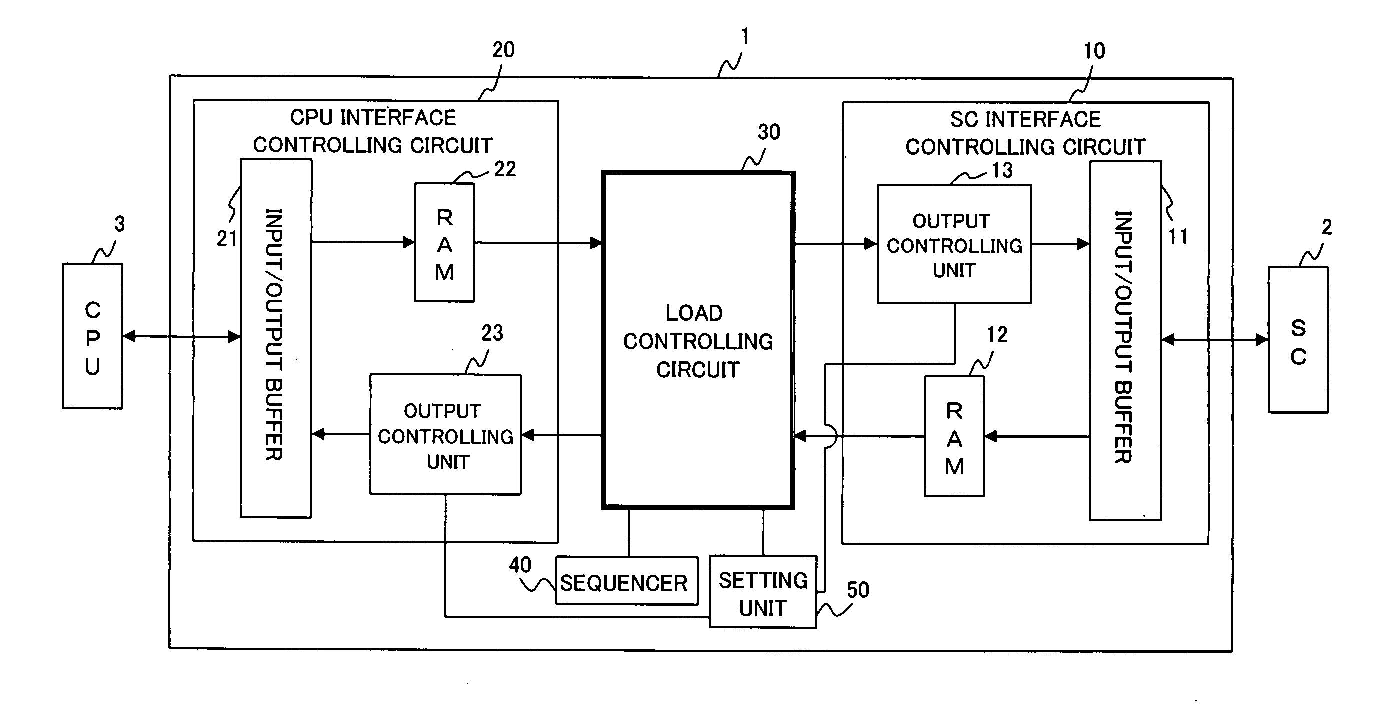 Speed converting apparatus with load controlling function and information processing system