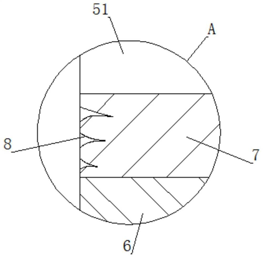 A snorkeling sandwich type surface floating object salvage stack net