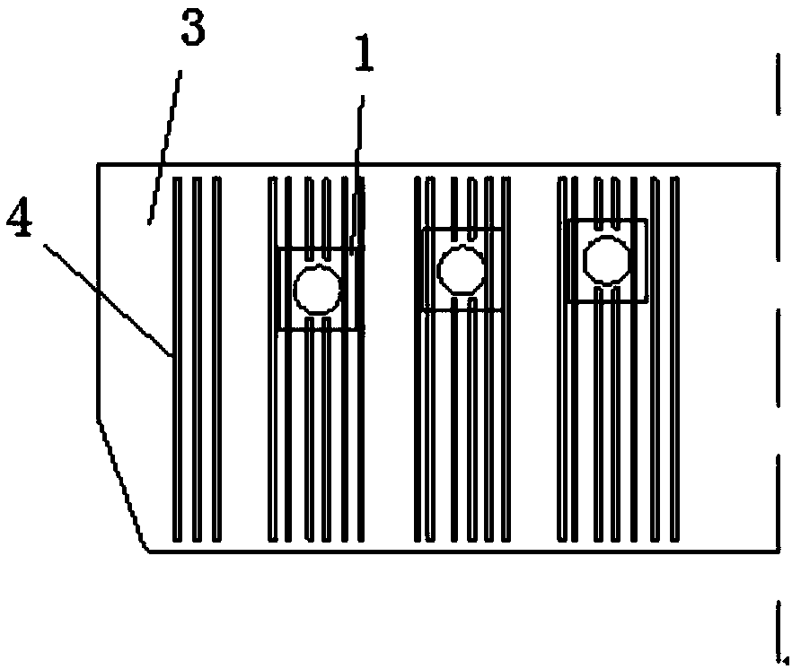 Replacement and location method of externally prestressed anchor pads for segmental beams