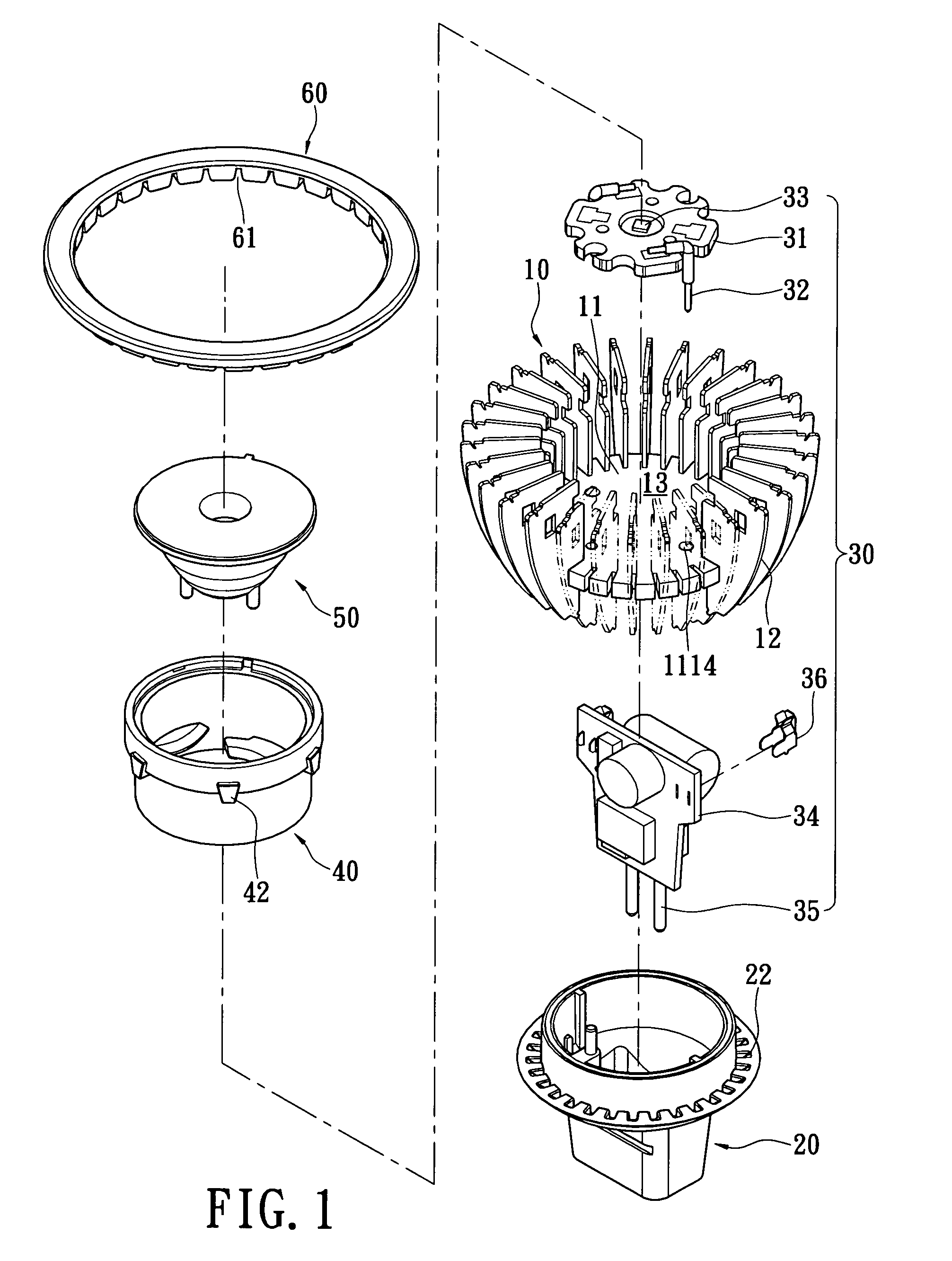 Light emitting diode lamp