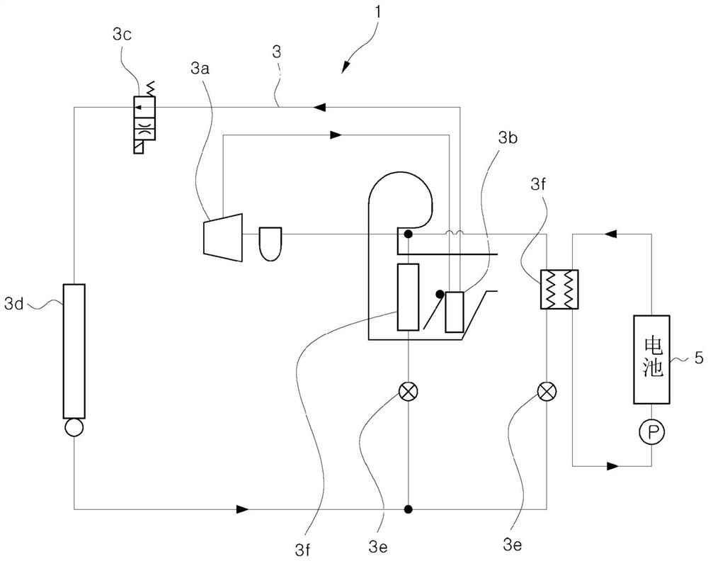 Heat management system for vehicle