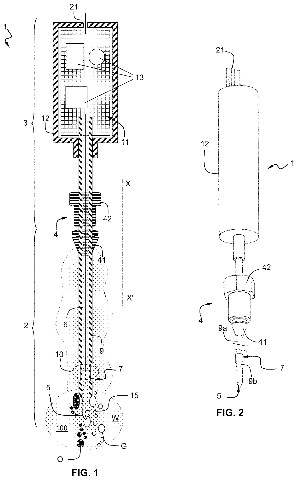 Downhole fluid properties optical analysis probe having a removable optical tip