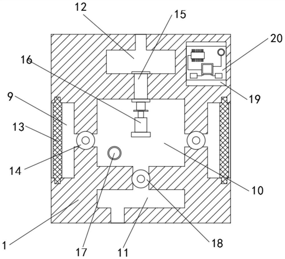 Oxygen flow and oxygen concentration conversion device of high-flow humidification oxygen therapy instrument