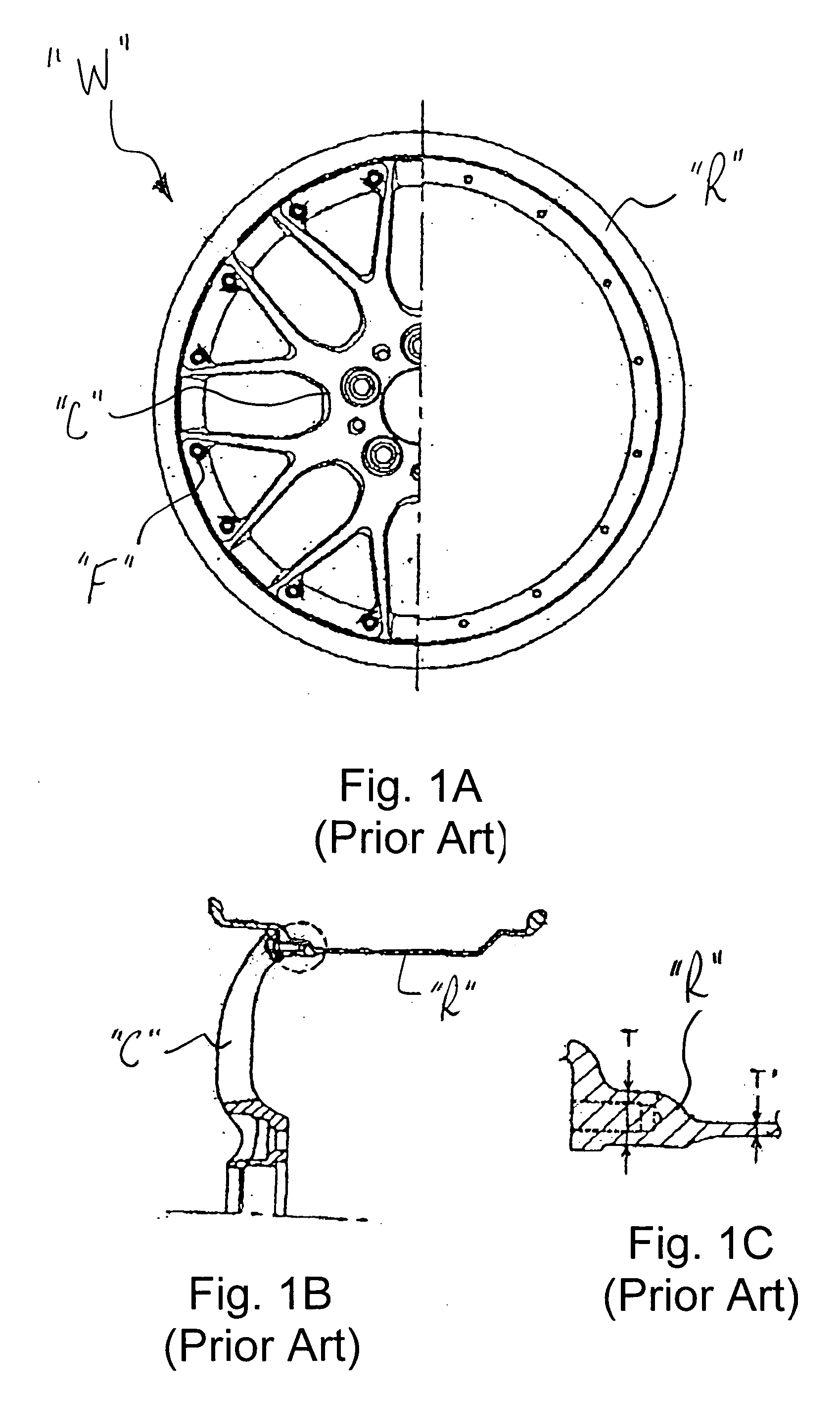 Multi-piece vehicle wheel assembly