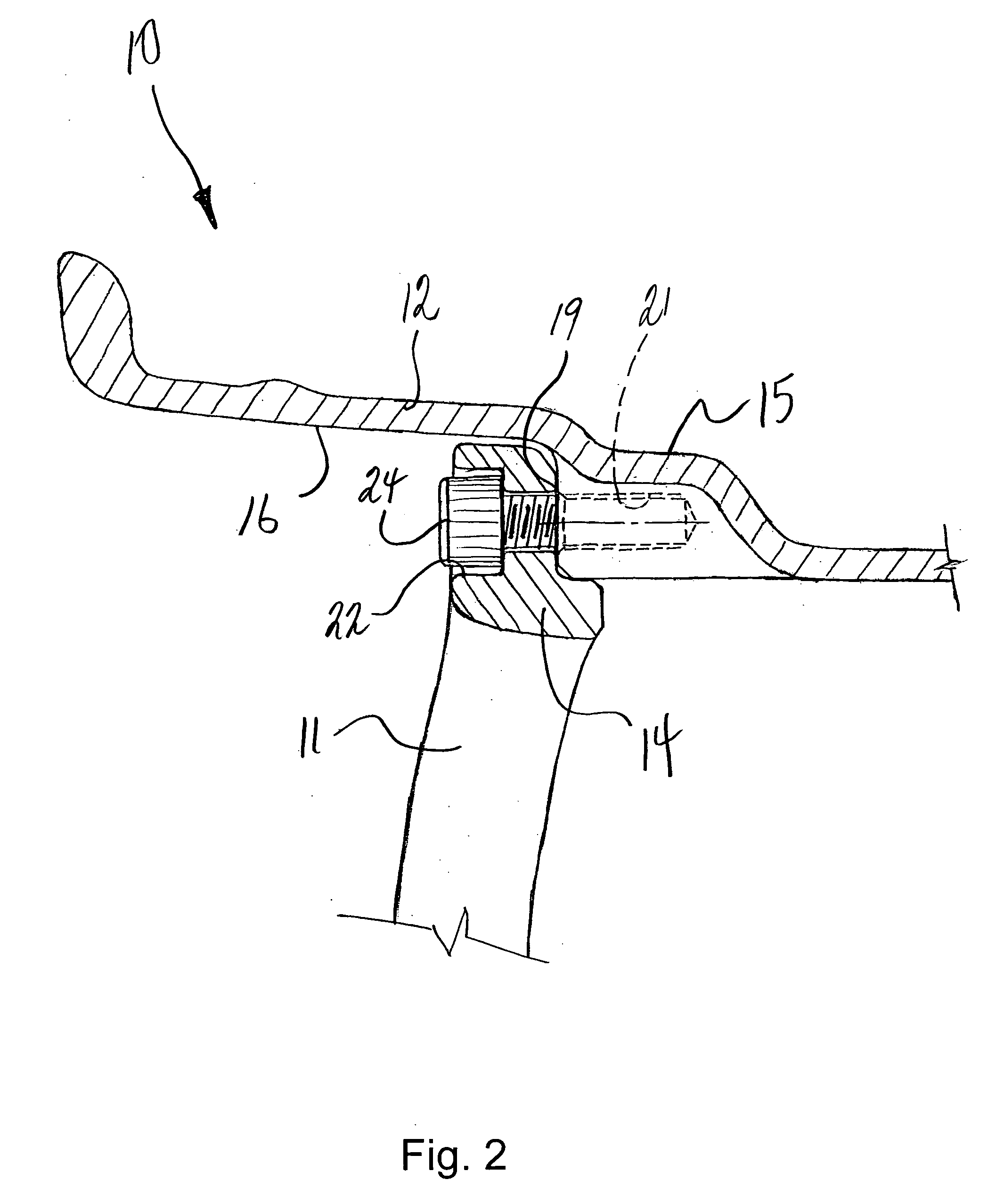 Multi-piece vehicle wheel assembly