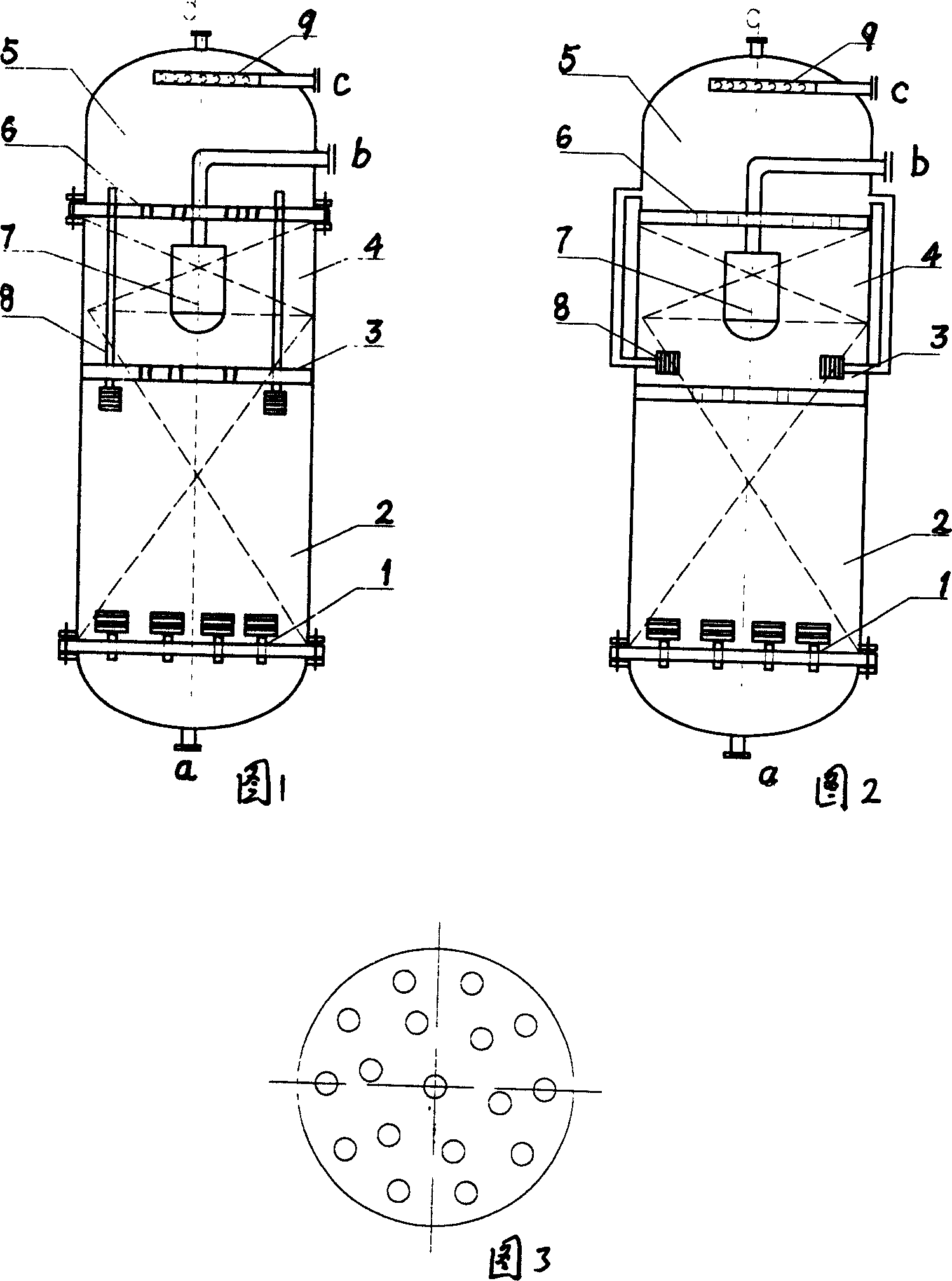 Self-cleaning internal pressure differential floating beds