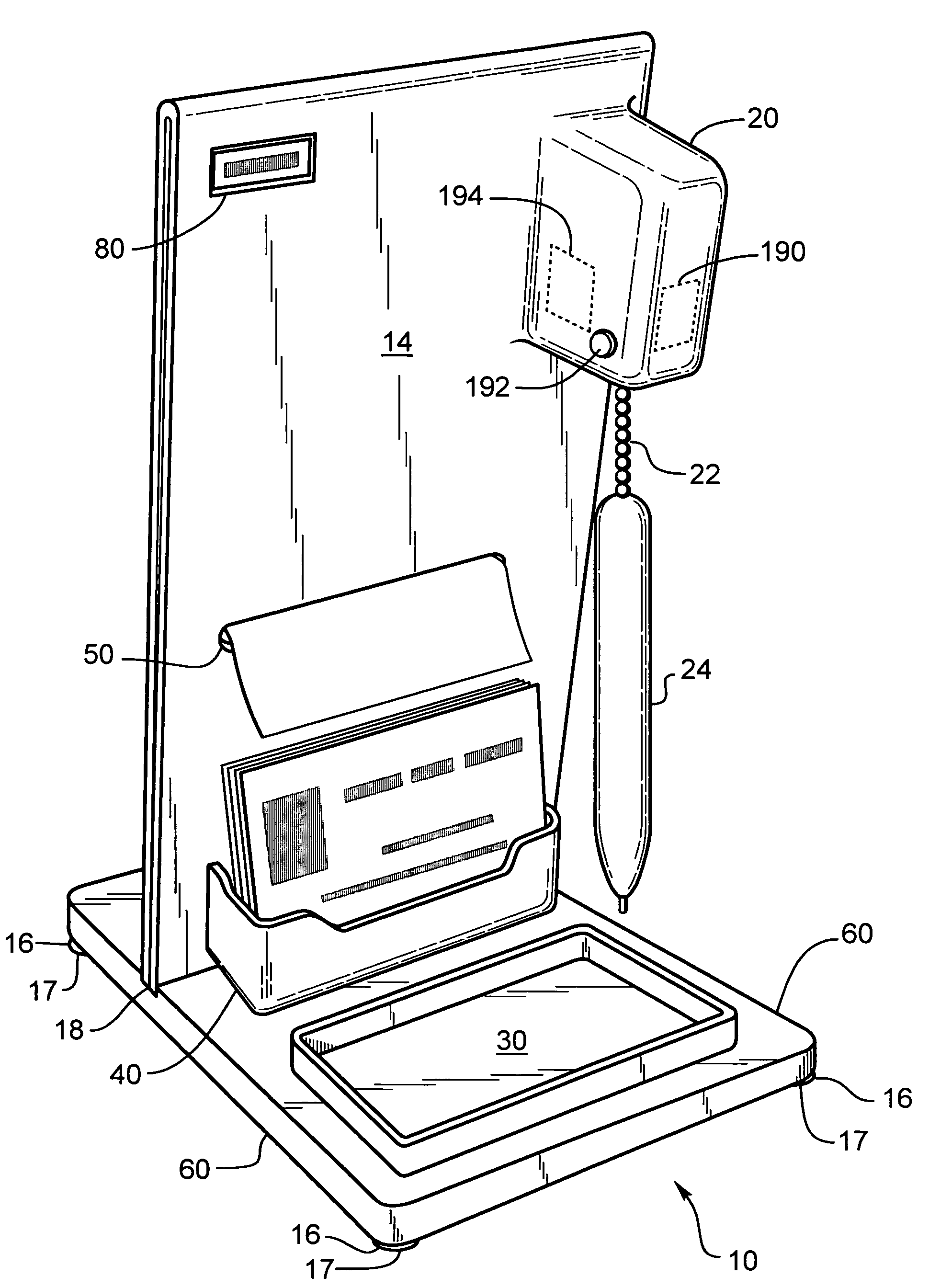 Freestanding penholder