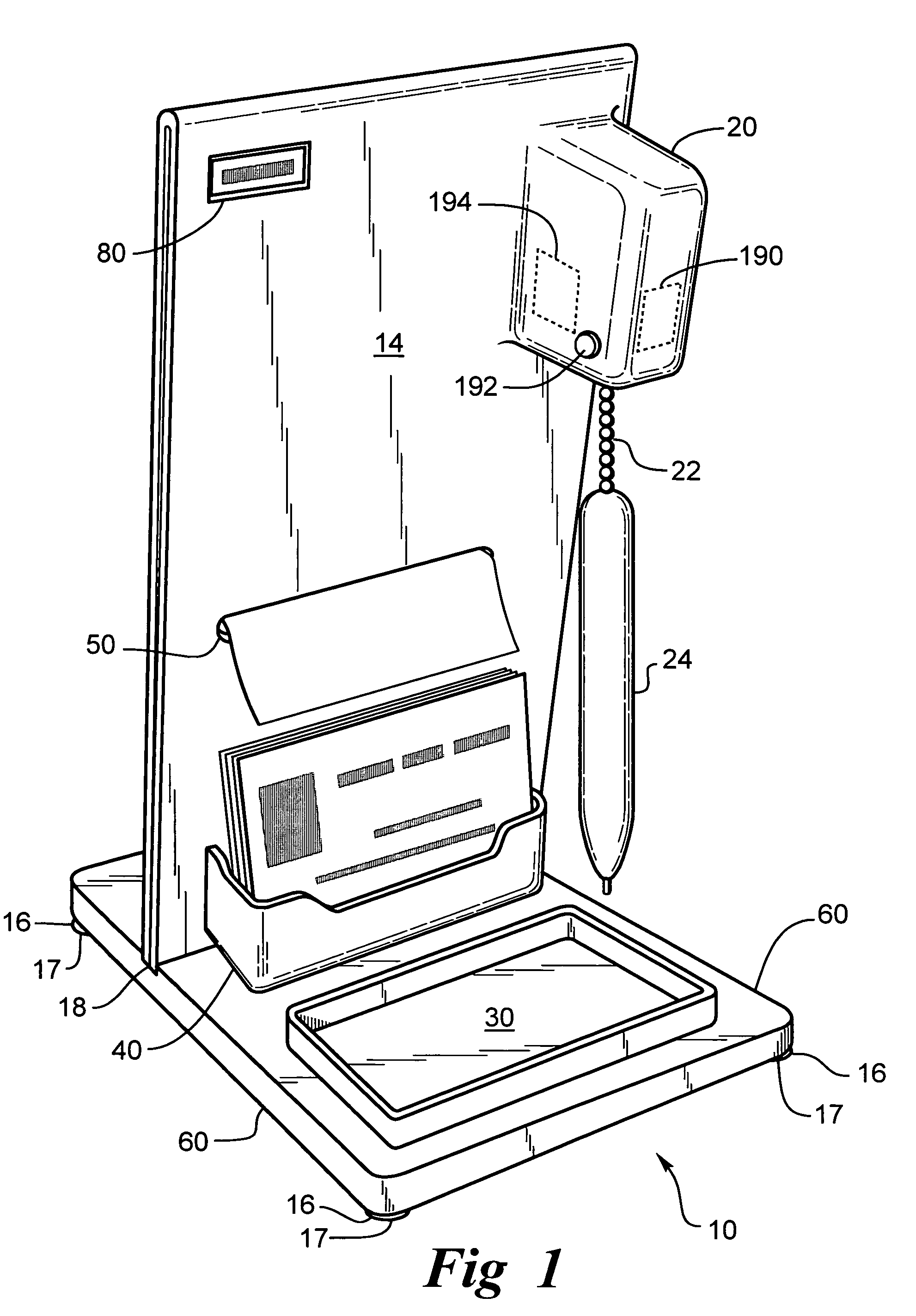 Freestanding penholder