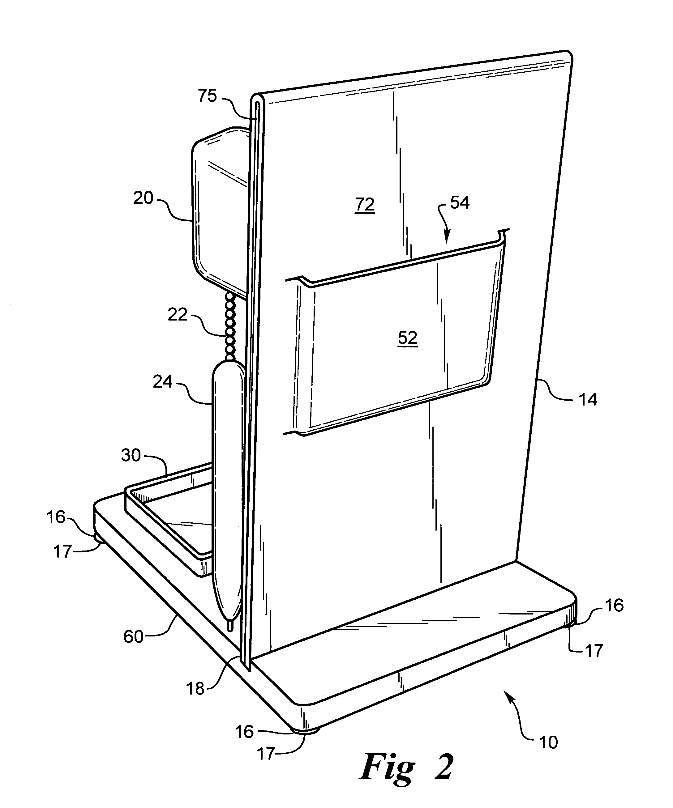 Freestanding penholder