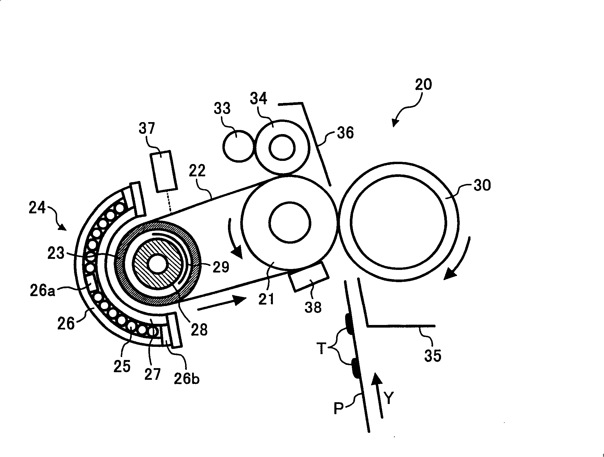 Image fixing apparatus image forming apparatus using the same