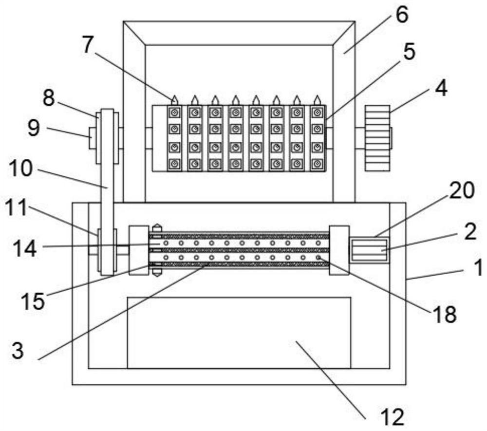 Secret-related electronic information carrier destroying equipment