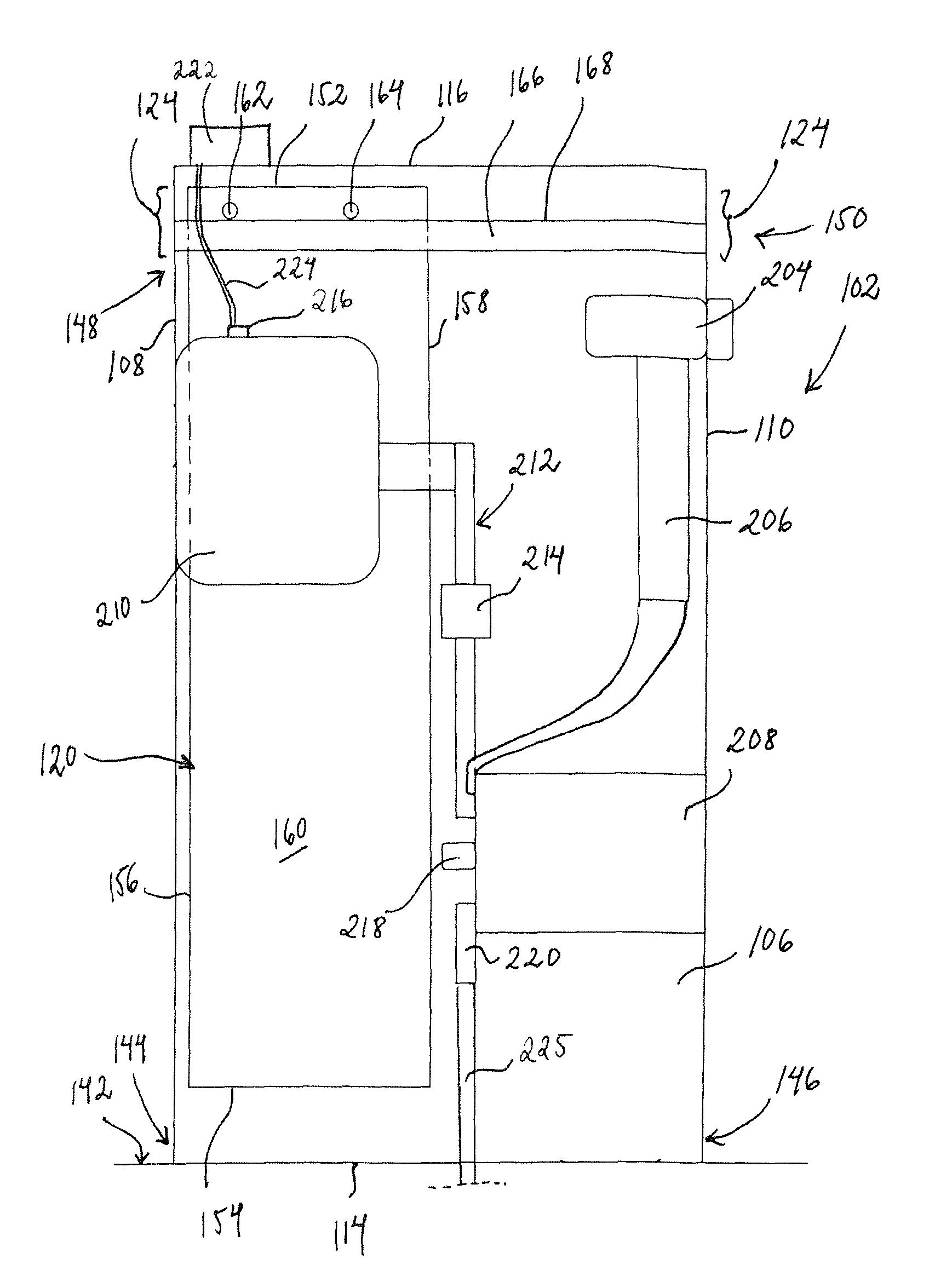 Apparatus for electric power distribution