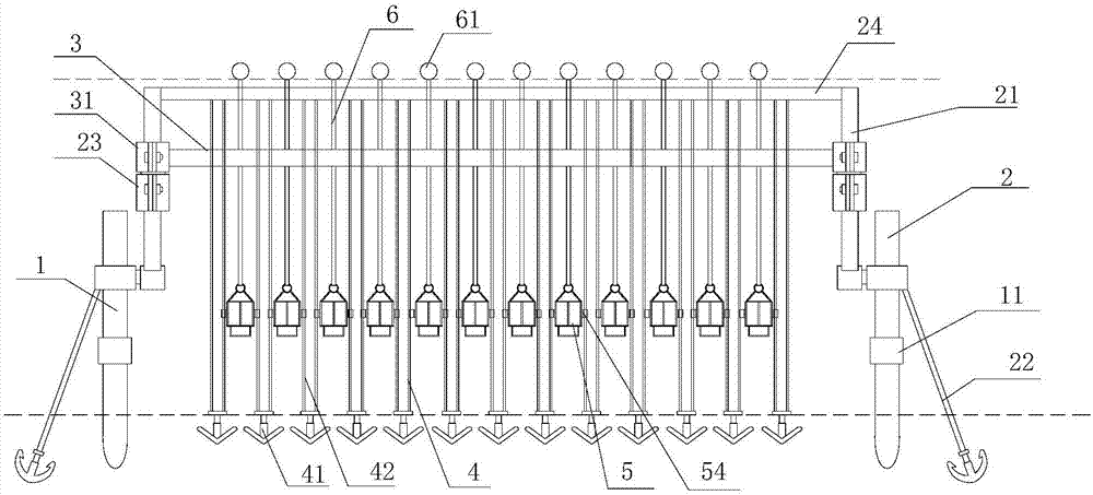 A pearl breeding device for pearl shell cultivation