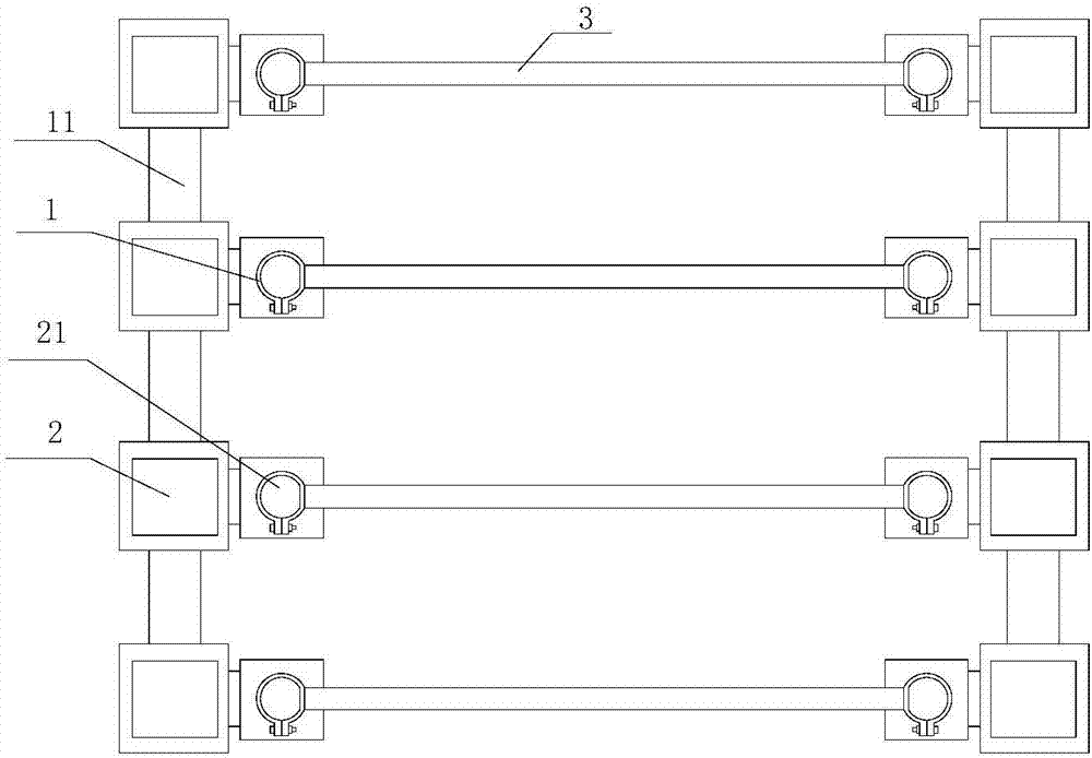 A pearl breeding device for pearl shell cultivation