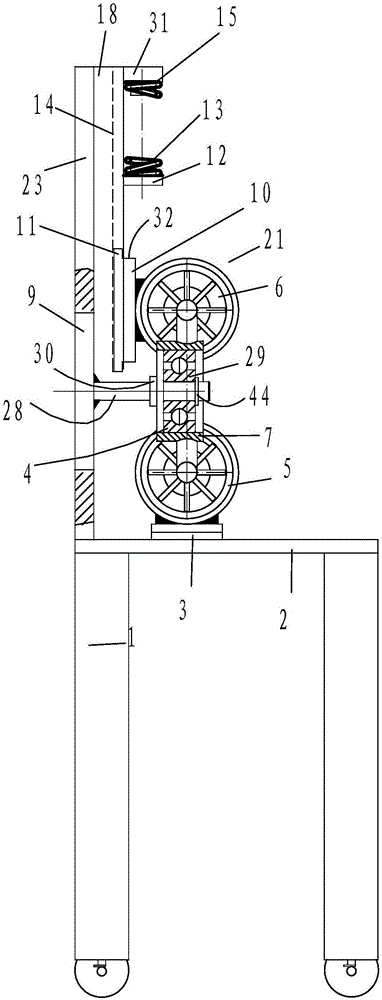 Safe and labor-saving distribution line stay wire bending formation structure