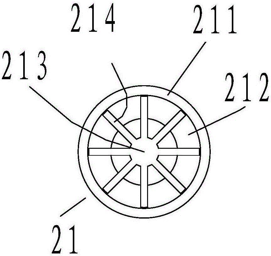 Safe and labor-saving distribution line stay wire bending formation structure