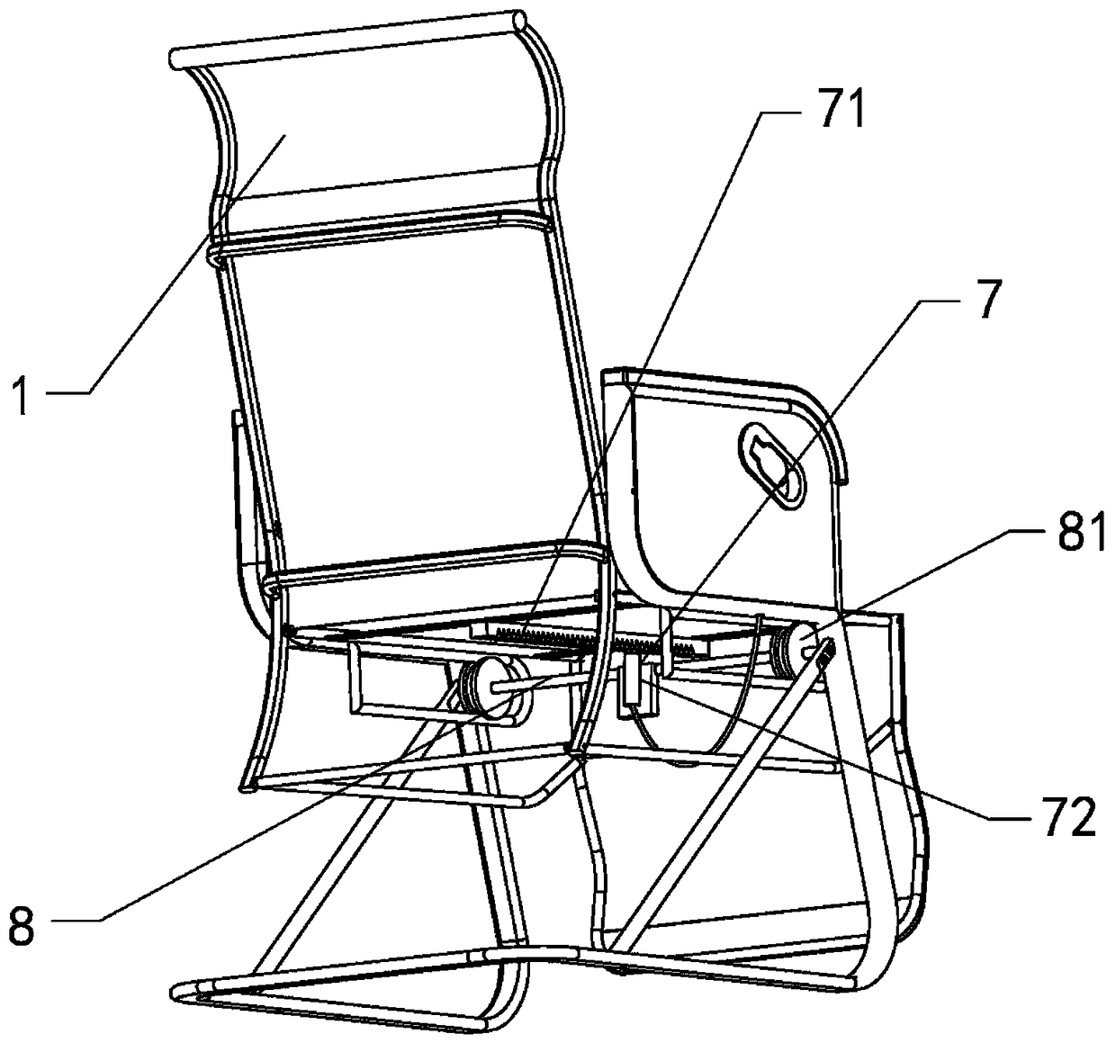 a lunch break chair