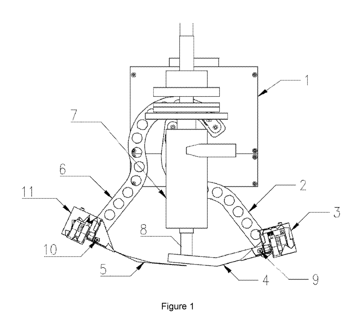 Auto catch apparatus and method of use in making chemical mechanical polishing pads